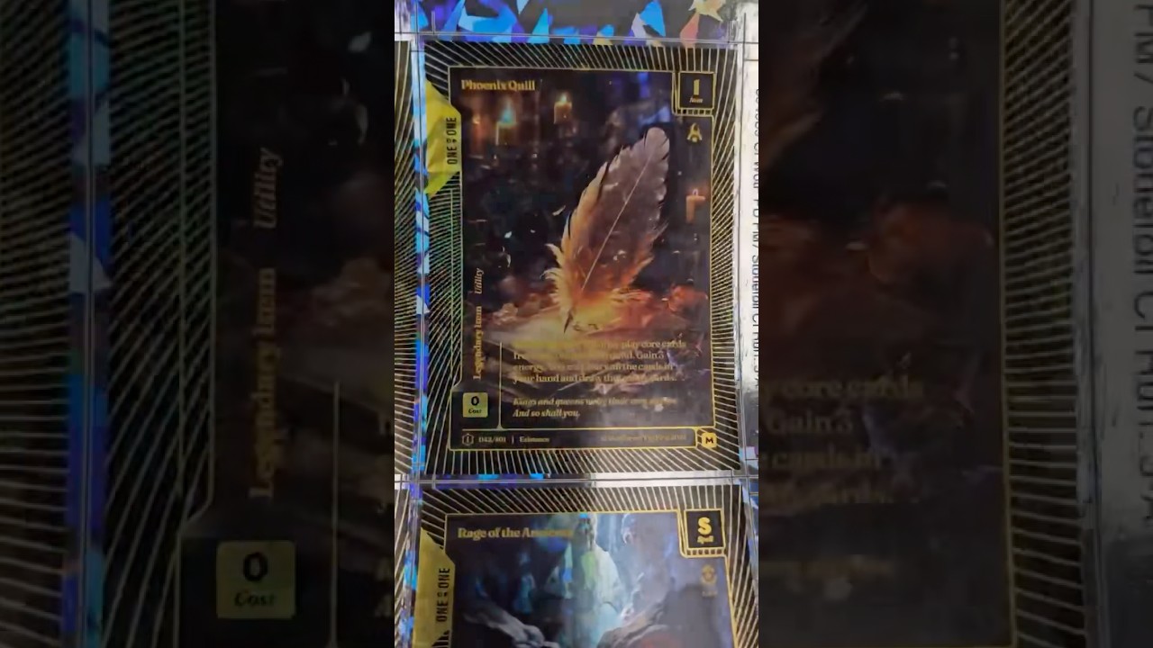 This. Is. THE chase card!! #oneofone #1/1 #wondersccg #ccg #tcg