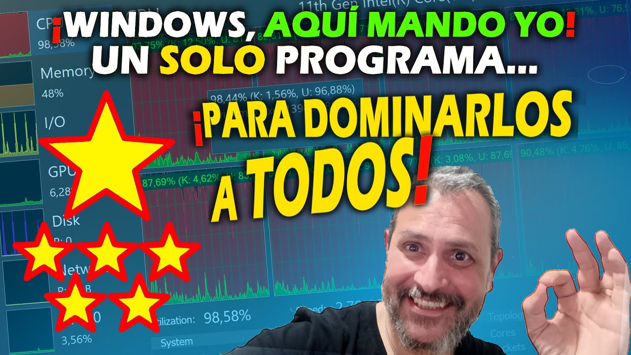 Controla ABSOLUTAMENTE TODO lo que ocurre en las entrañas de Windows con este maravilloso programa.
