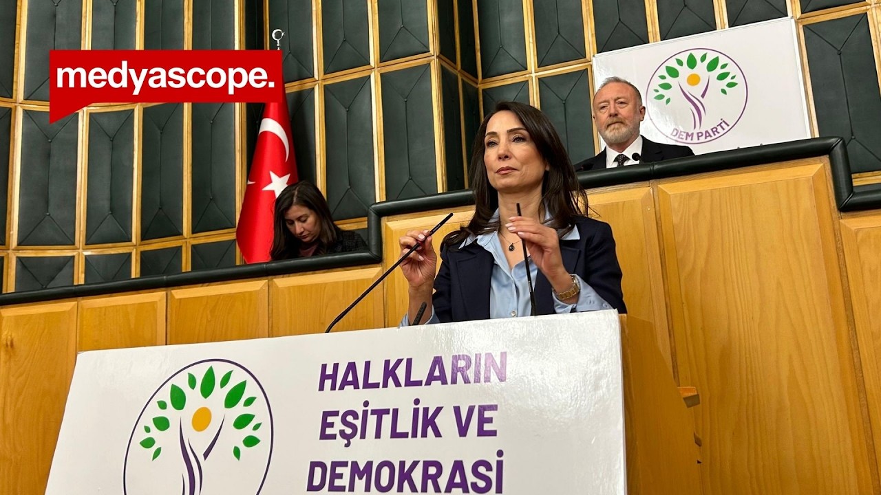 Tülay Hatimoğulları, DEM Parti Grup Toplantısı'nda konuşuyor #CANLI