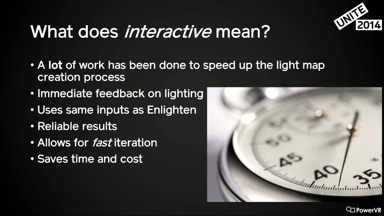 Unite 2014 - Advanced Lighting Effects with Global Illumination