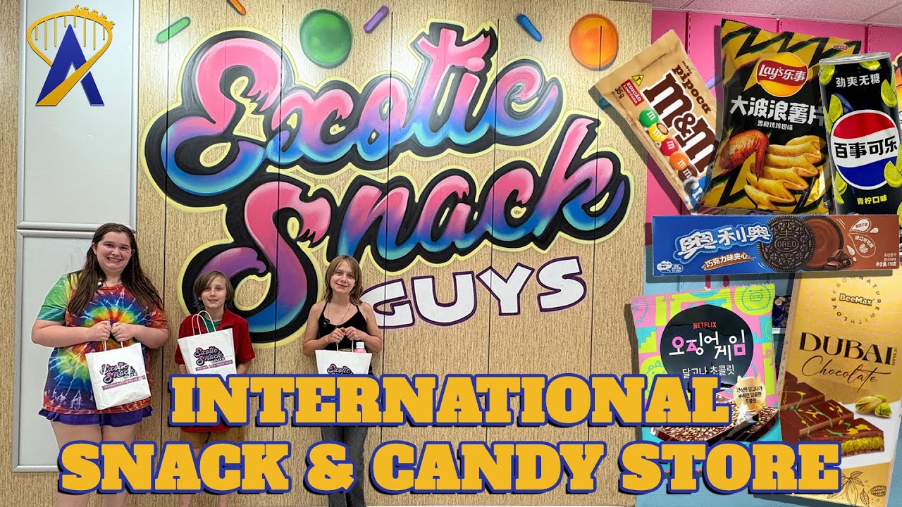 Trying some Unique Foods at Exotic Snack Guys