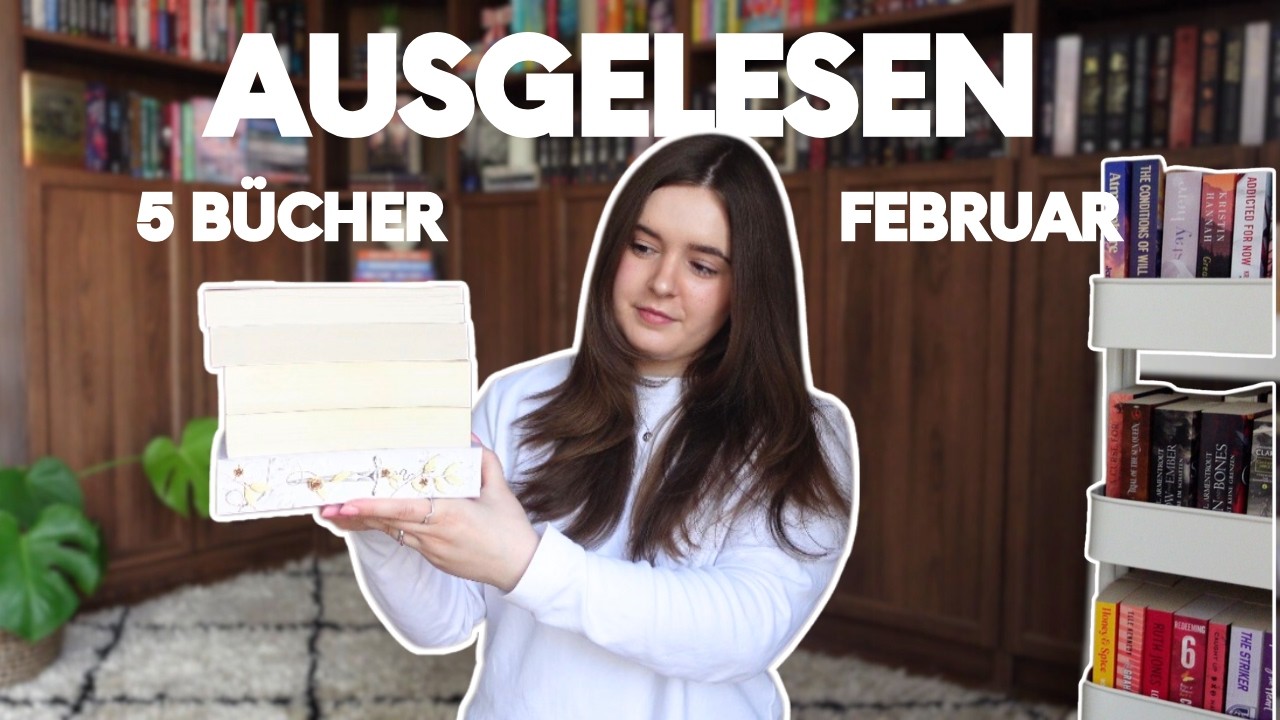 Alle Bücher, die ich im Februar gelesen habe 📖 02/26