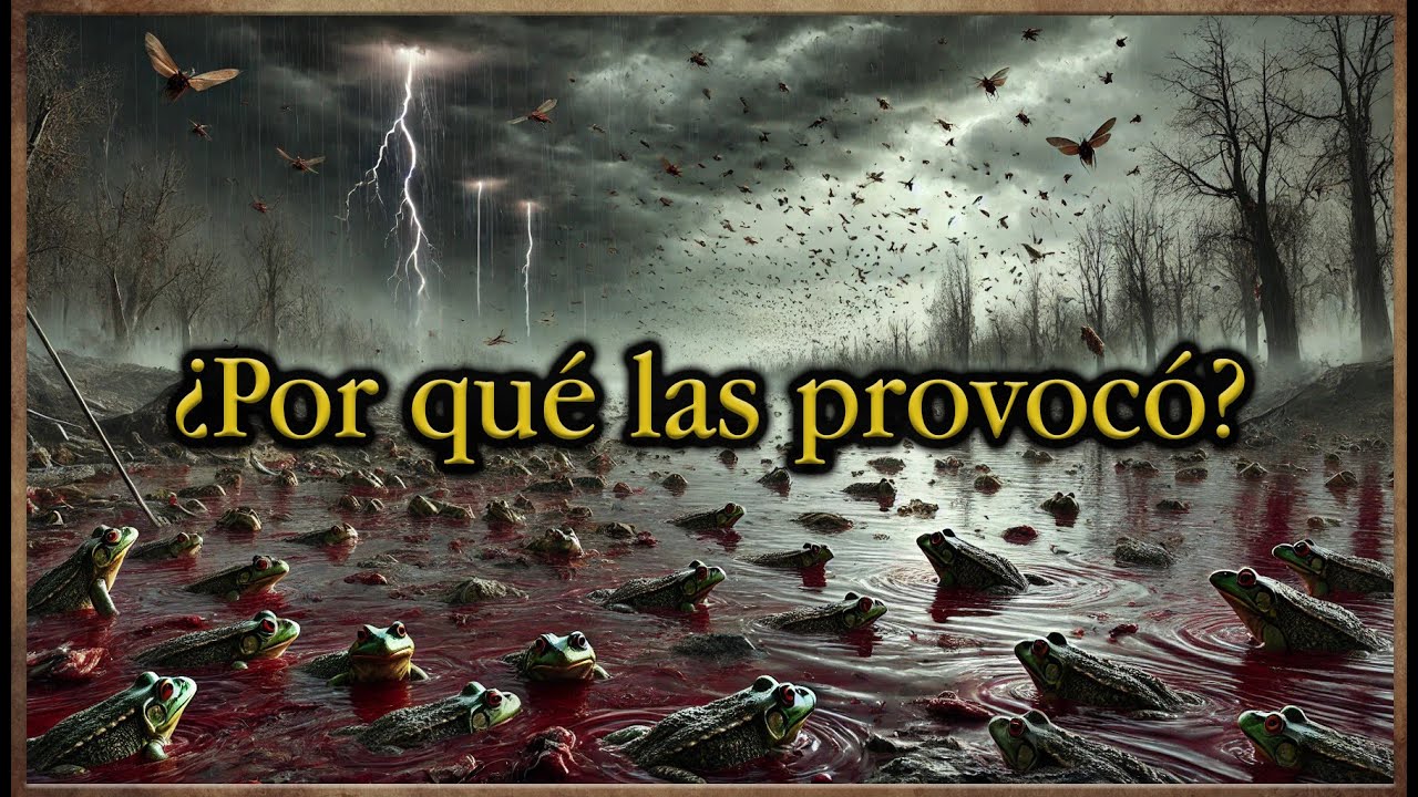 Las plagas de Egipto. Resumen de la Biblia: Ep. 20, Ex 5-12.
