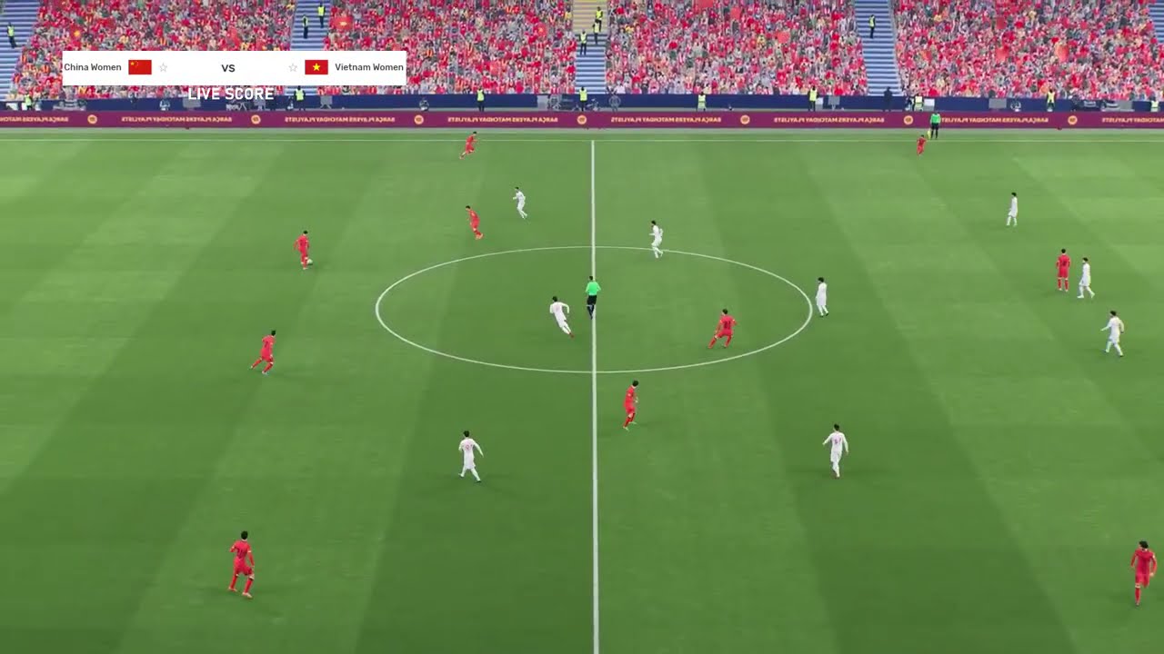 🔴 TRỰC TIẾP Việt Nam vs trung quốc - VIDEO GAME SIMULATION