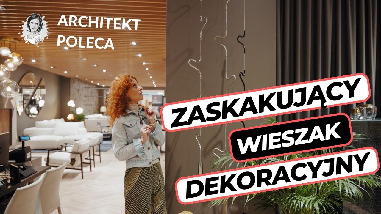 Niepowtarzalny wieszak - Architekt Poleca