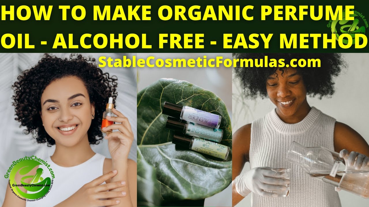HOW TO MAKE ORGANIC PERFUME OIL AT HOME - ALCOHOL FREE NATURAL PERFUME RECIPE  - EASY PROCEDURE