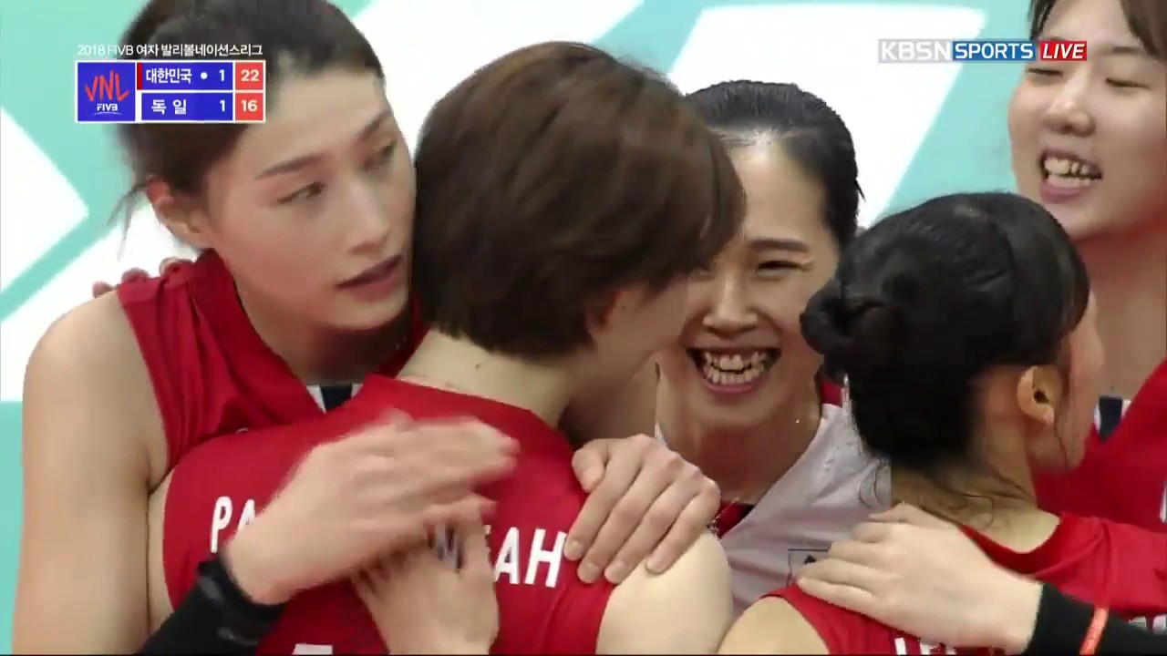 180522 VNL 대한민국 vs 독일 박정아 선수 cut