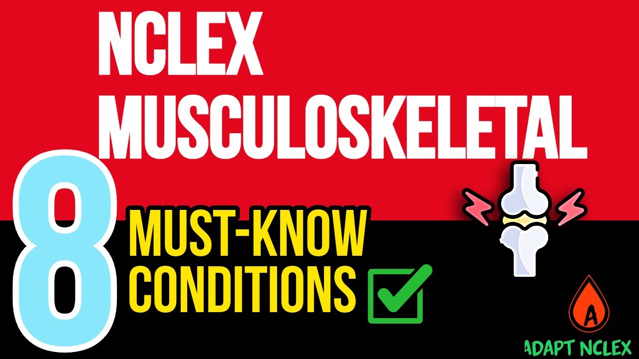 NCLEX Musculoskeletal Review: 8 Critical Conditions | Fractures, Compartment Syndrome & Arthritis