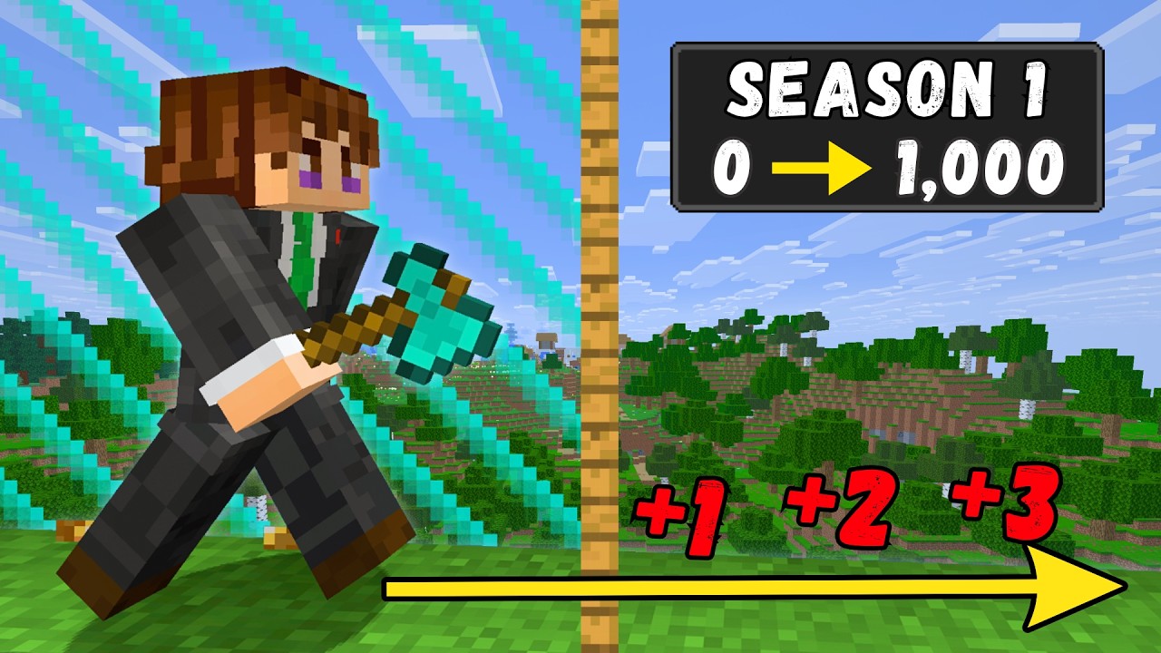 Minecraft, but every Subscriber adds +1 to the World Border | 0 ➡️ 1,000 Compilation