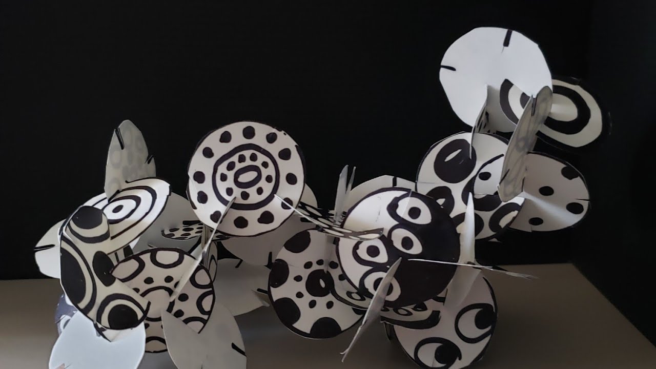 Repeating Shape Pattern Sculpture