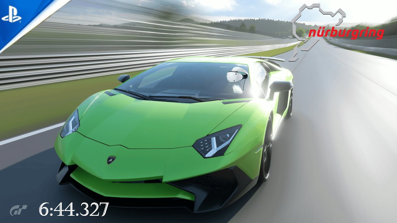 Lamborghini Aventador LP 750-4 SV ('15) / Nurburgring Nordschleife / Gran Turismo 7 PSVR2