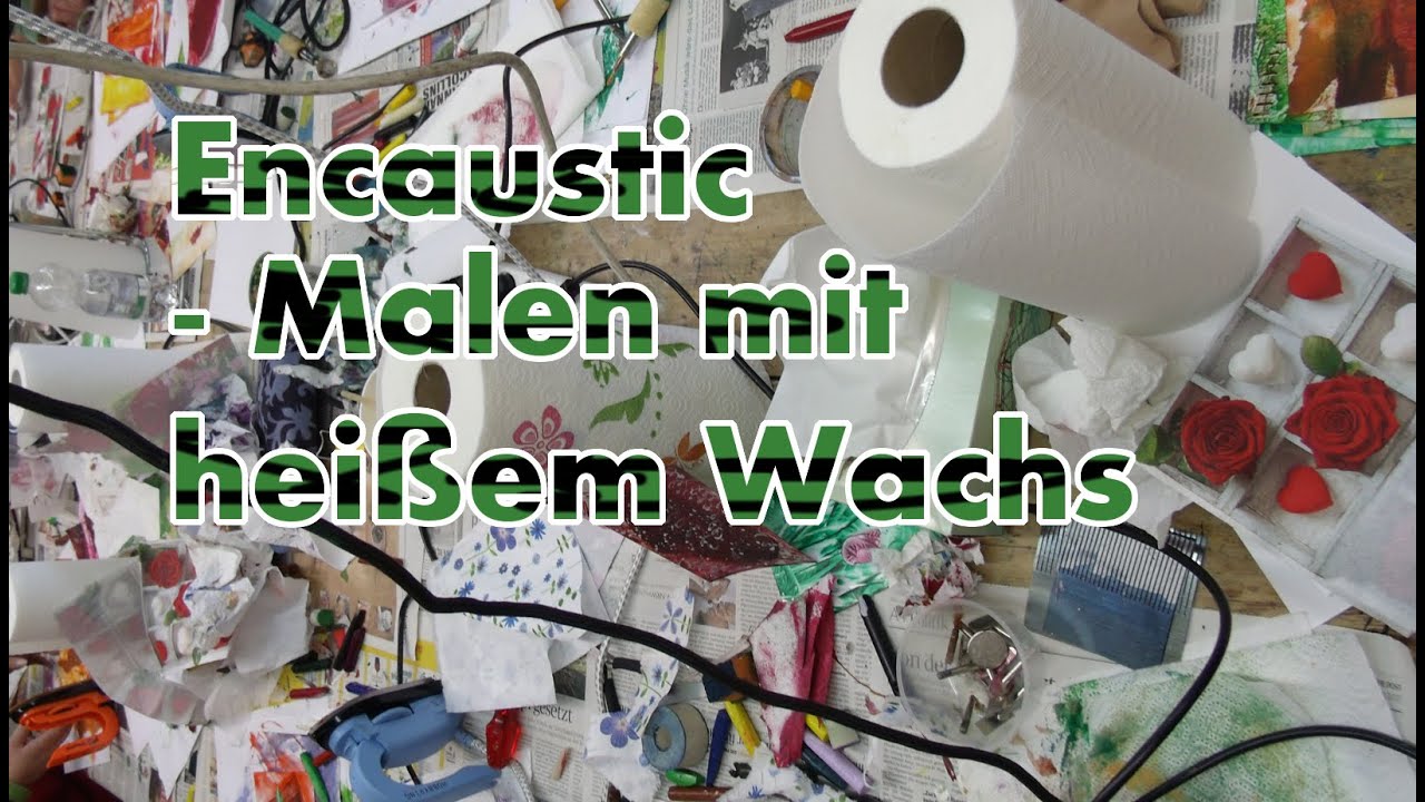 Kurze Info: Encaustic Enkaustic Workshops in M&uuml;lheim und Essen mit Tanja Hausmann