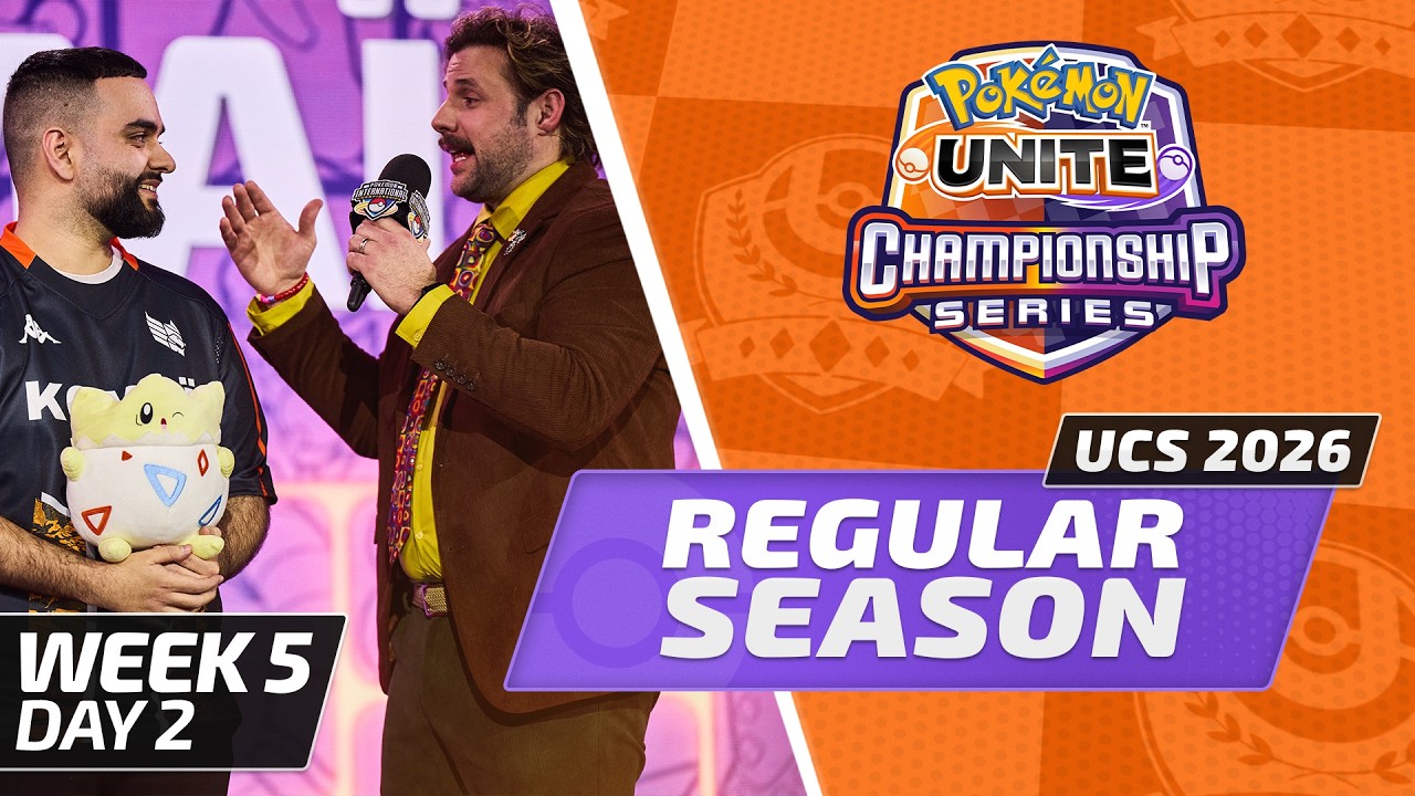 Ligi regionalne: Tydzień 5 &ndash; Dzień 2 | Seria mistrzostw Pok&eacute;mon UNITE