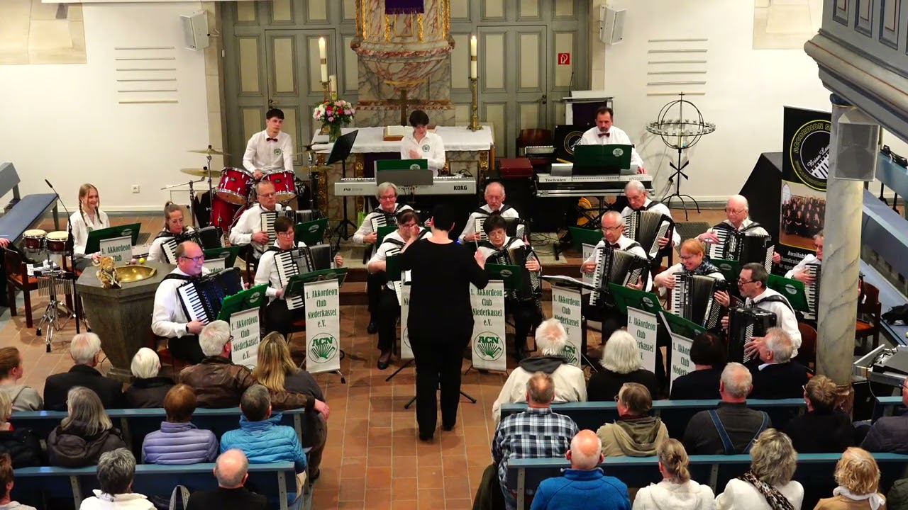 Krimi Puzzle, 1. Akkordeon-Club-Niederkassel, Konzert Ründeroth Kirche 08.04.25
