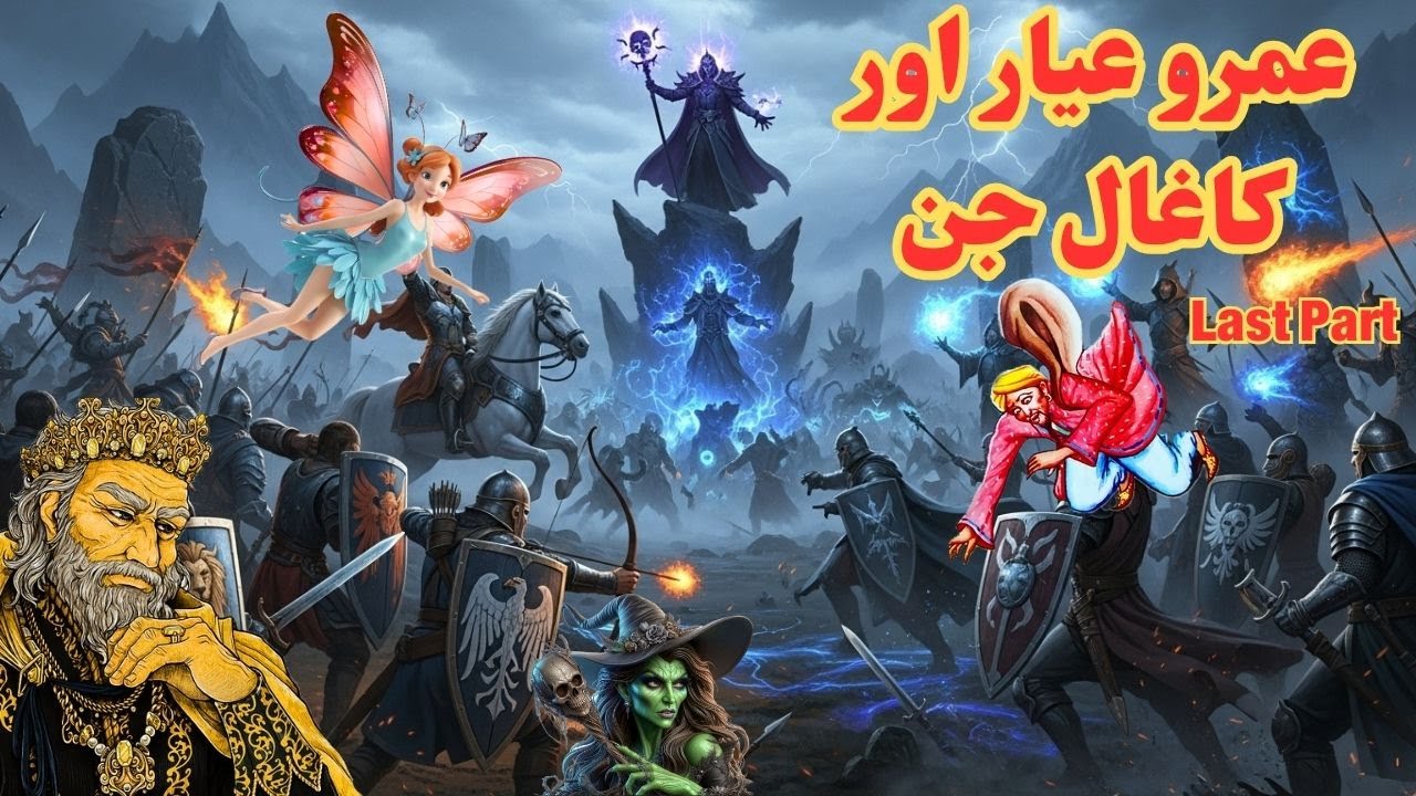 Umro Ayyar Aur Kaghal jinn ( Last Part ) | Umro Ayar Ki Kahaniyan | Moral Kahani Land