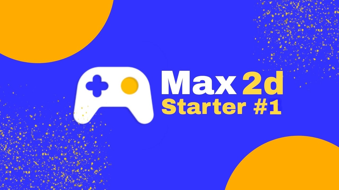 Max2d tutorial - player's movement 🚶‍♂️
