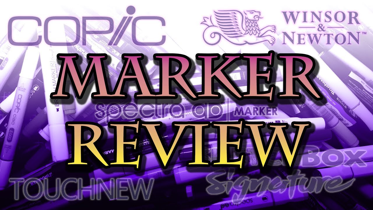 Acohol Marker Review Copic Alternatives Affordable Brushmarkers