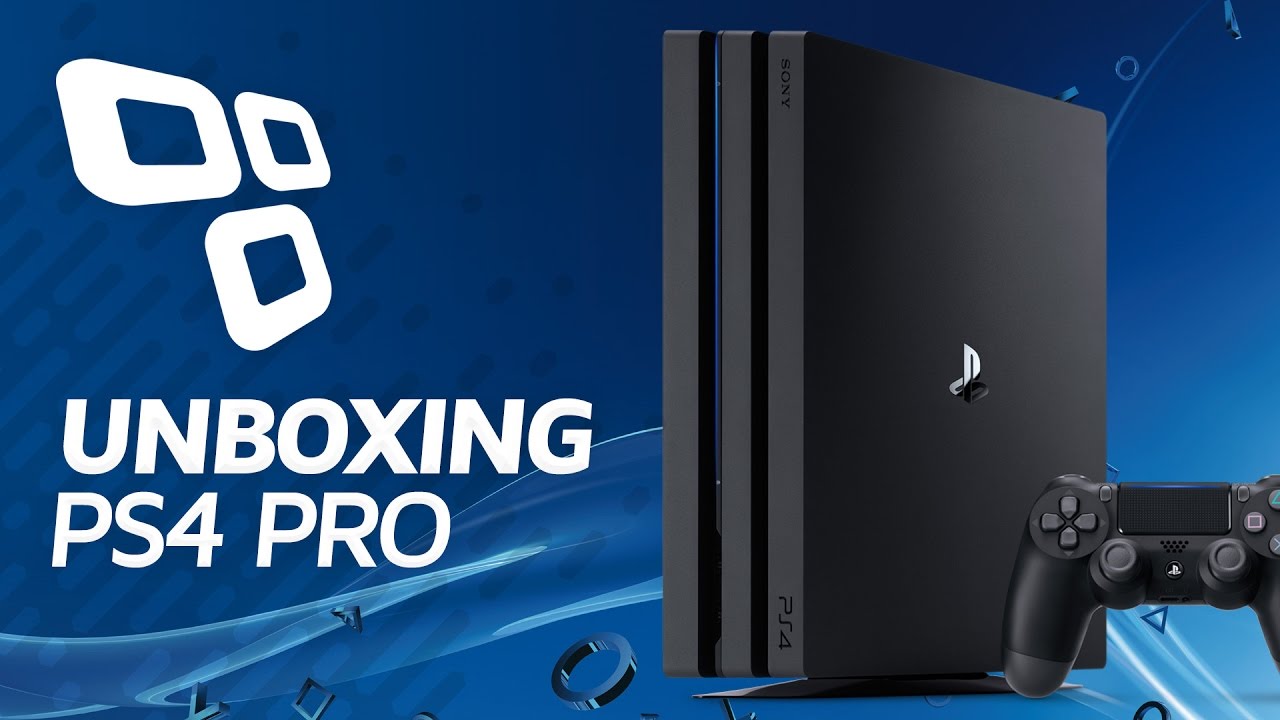 Unboxing do PlayStation 4 Pro – TecMundo