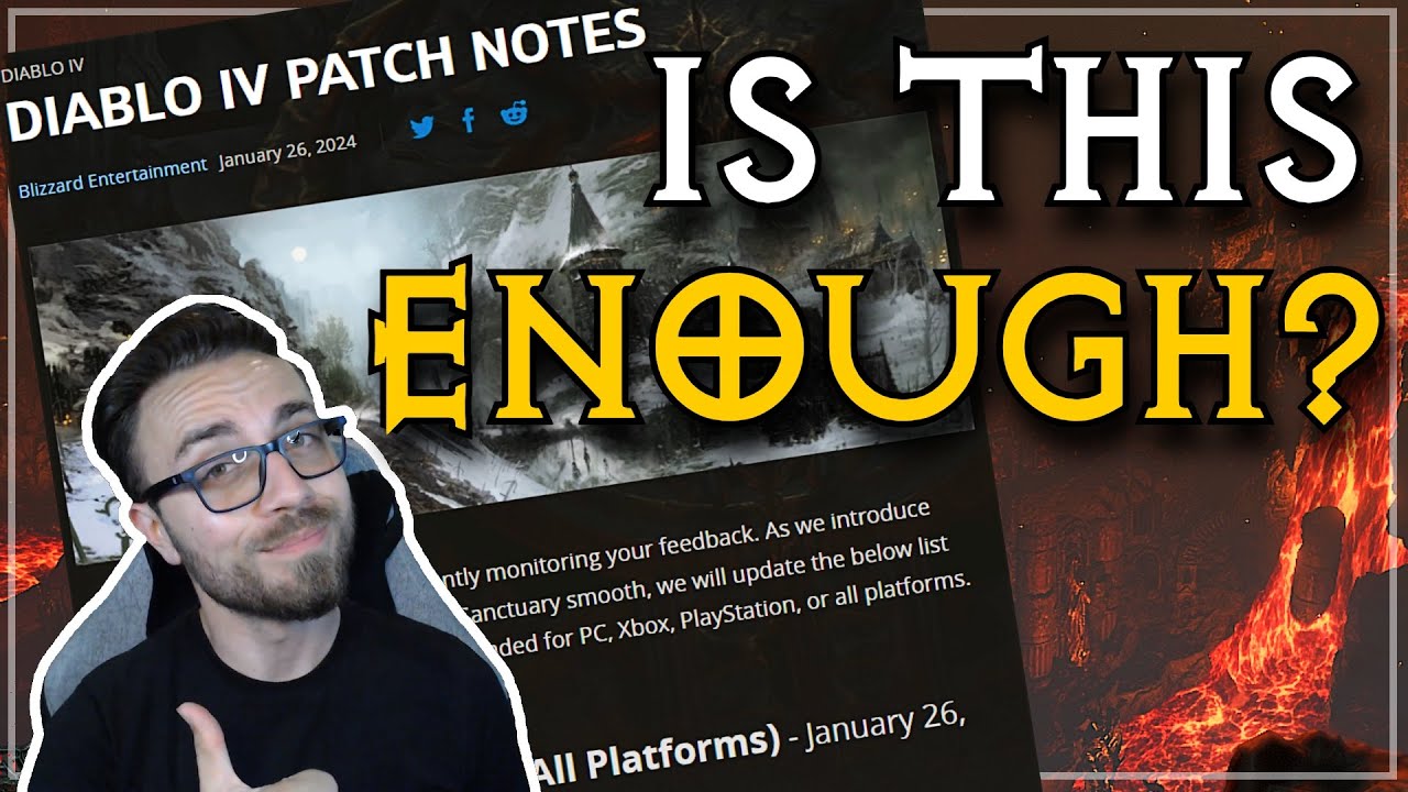 Seasonal Content Got A LOT Better! Diablo 4 Season 3 Patch Notes