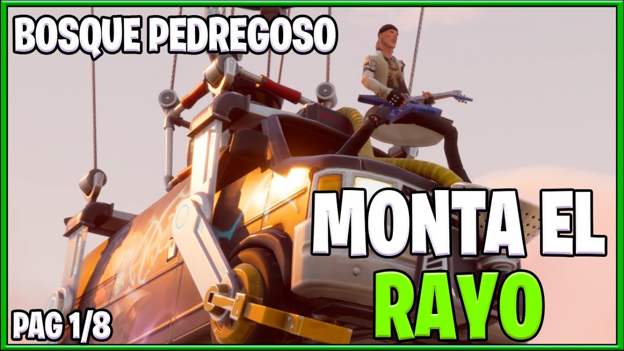 SALVAR EL MUNDO | MONTA EL RAYO | | MONTA EL RELÁMPAGO |BOSQUE PEDREGOSO PÁGINA 1/8 - XWARSX