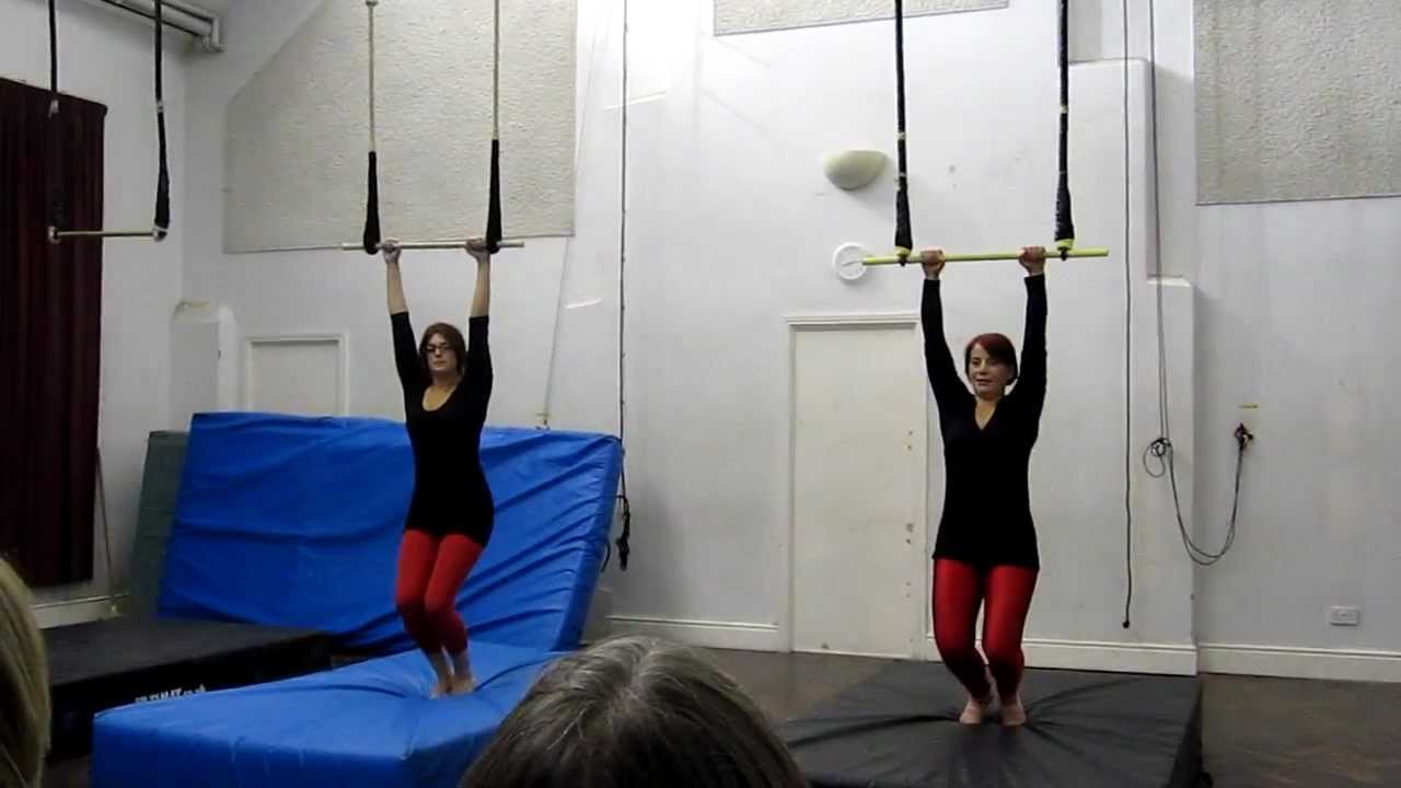 Beginner Trapeze routine