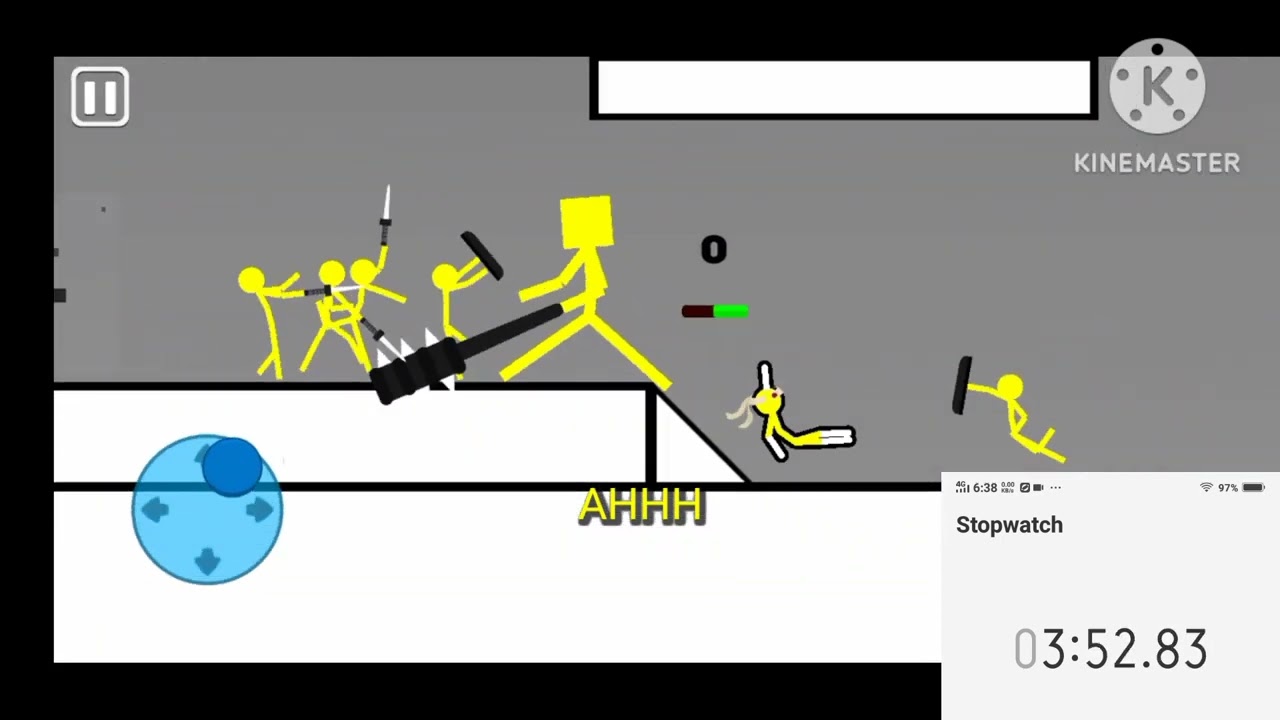Seeing how i can go without weapons in Survival | Supreme Duelist Stickman