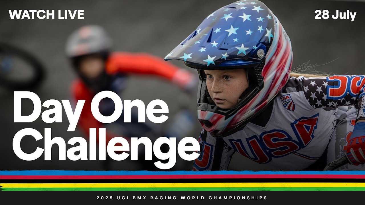 LIVE - Day One Challenge | 2025 UCI BMX Racing World Championships