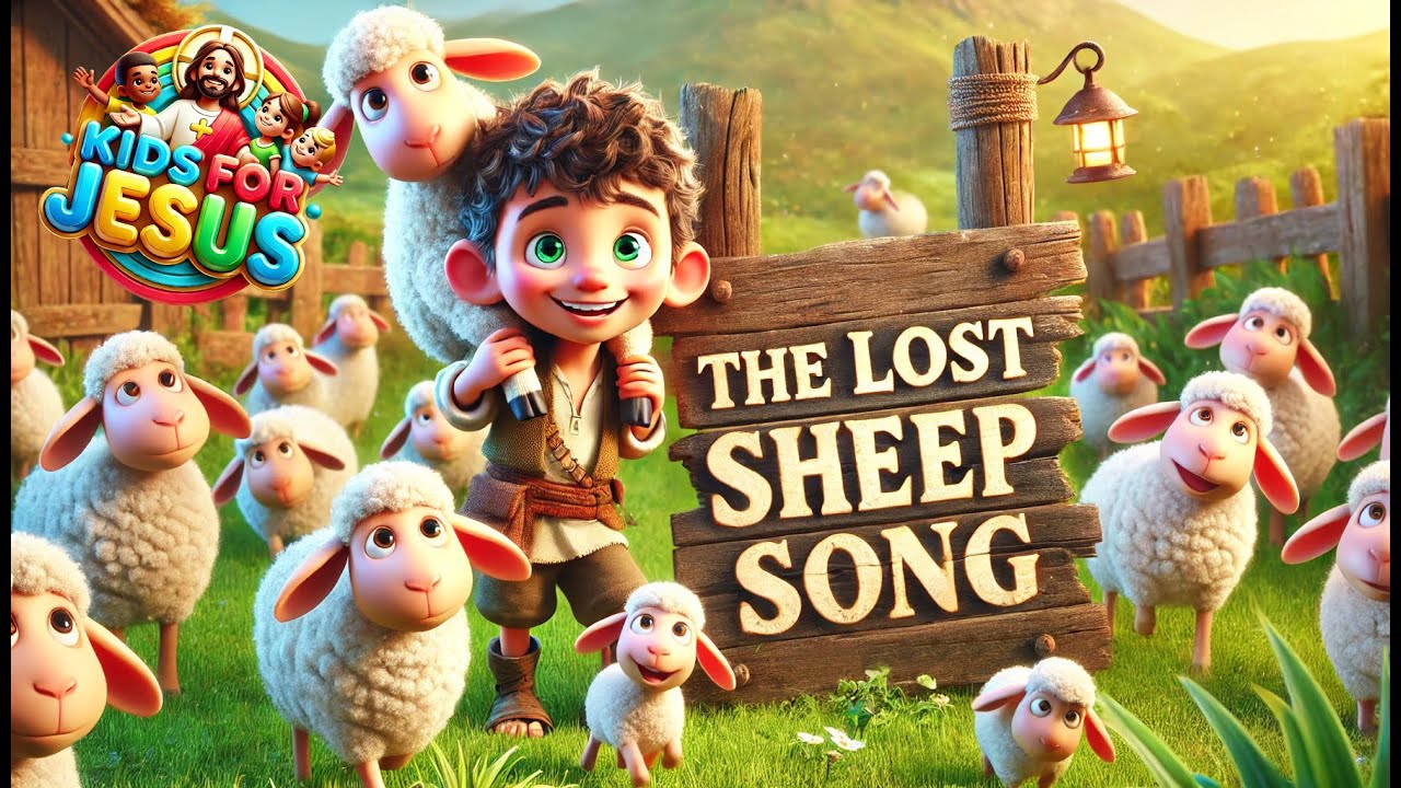 🐑🎶 The Lost Sheep Song 🎶🐑 | Bible Song for Kids