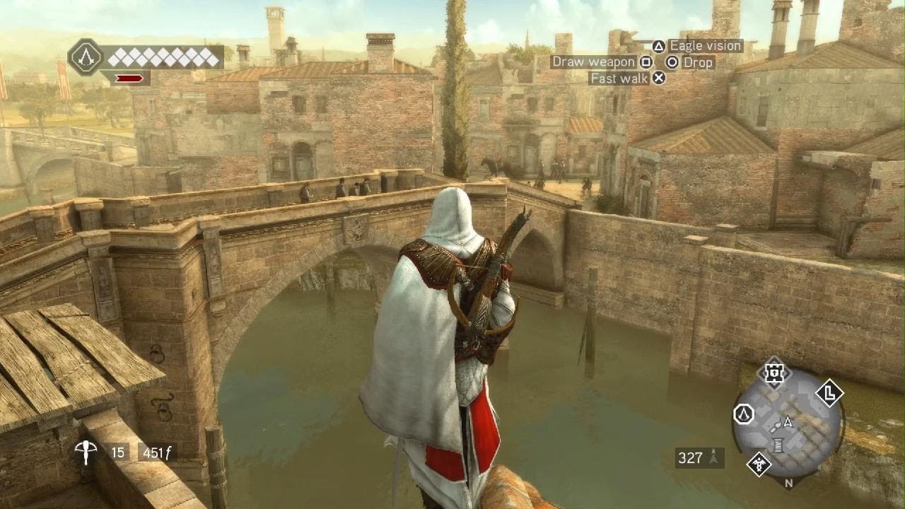 Assassin's Creed Brotherhood Templar den destroyed