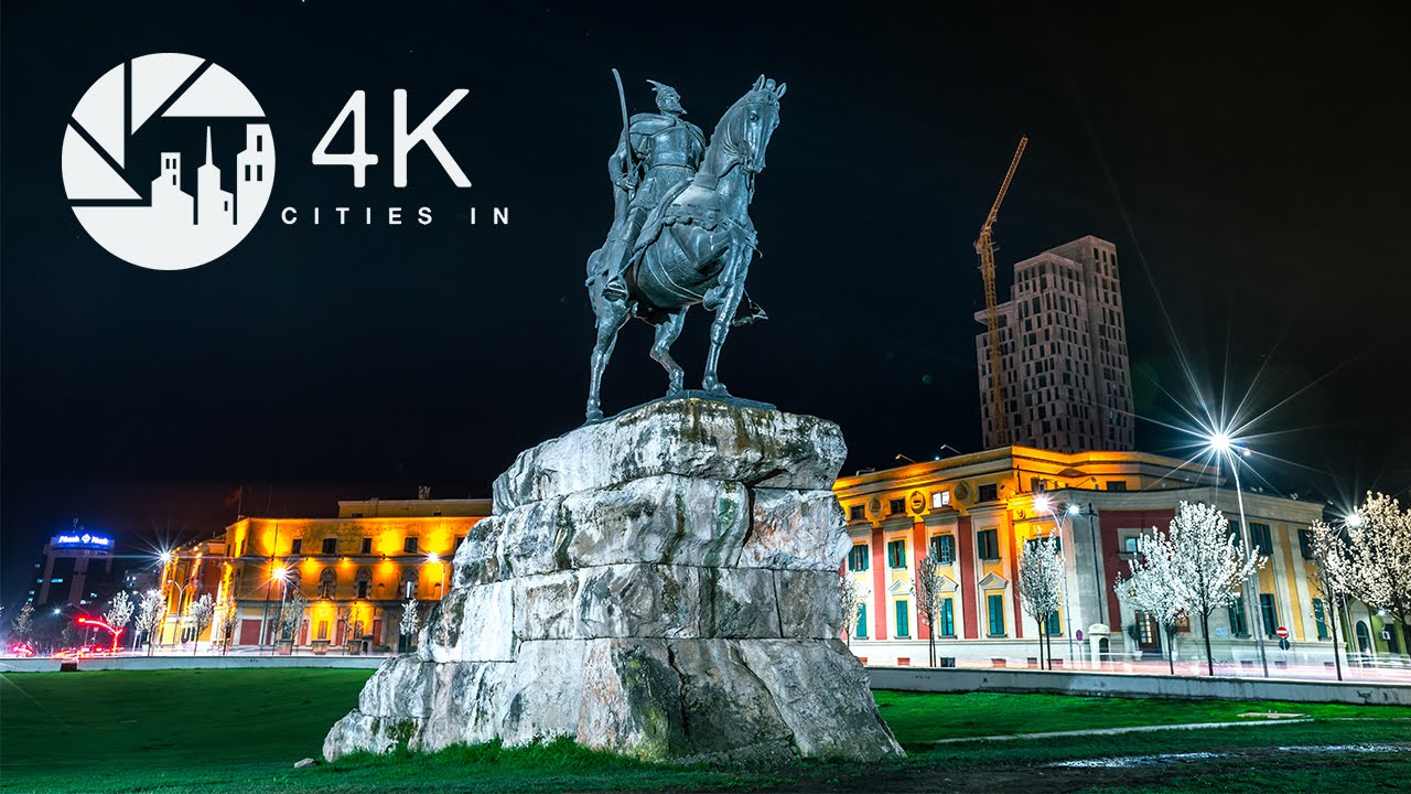 Tirana in 4K