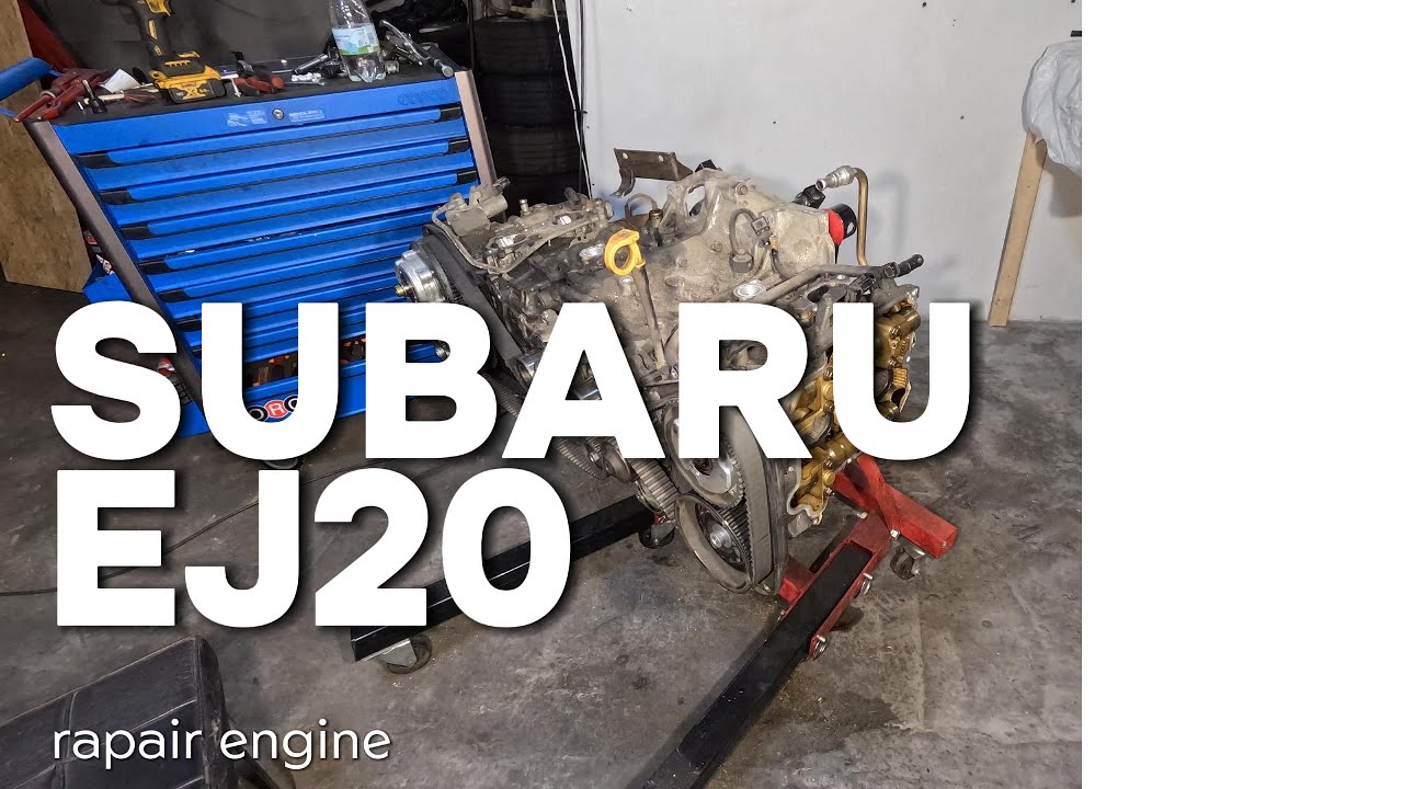 Снятие двигателя Subaru Legacy ej20.How to remove engine