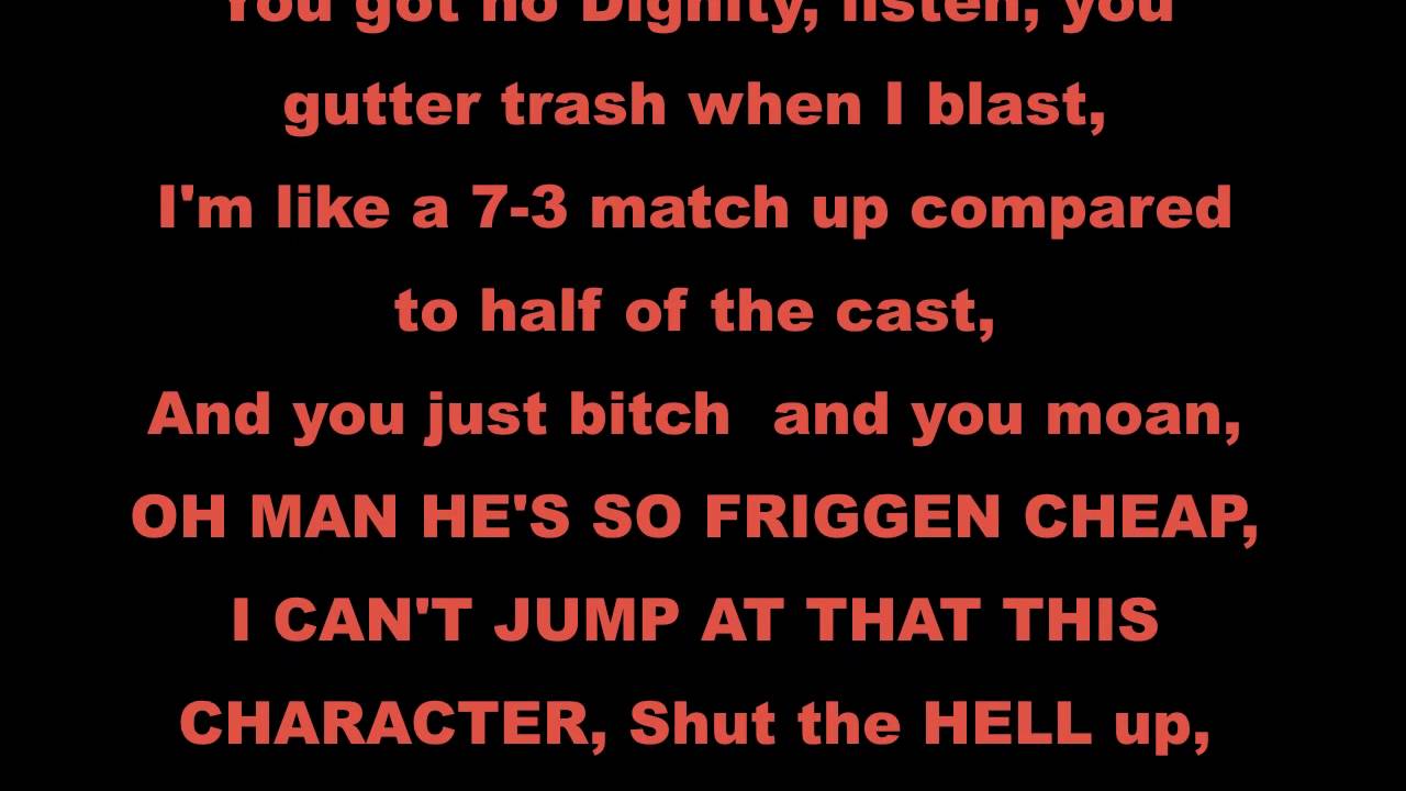 Red Rapper - Super Street Fighter IV TV SPOT Remix With Lyrics.