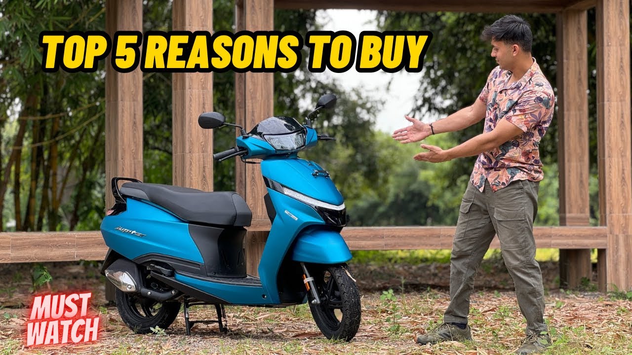 Top 5 Reasons to buy Jupiter 110 😍| New TVS Jupiter 2024 |