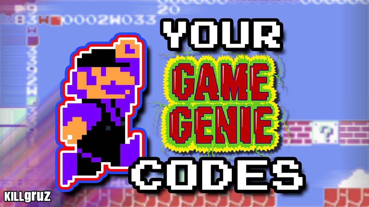 Your Super Mario Bros. Game Genie Codes (2020 Edition)