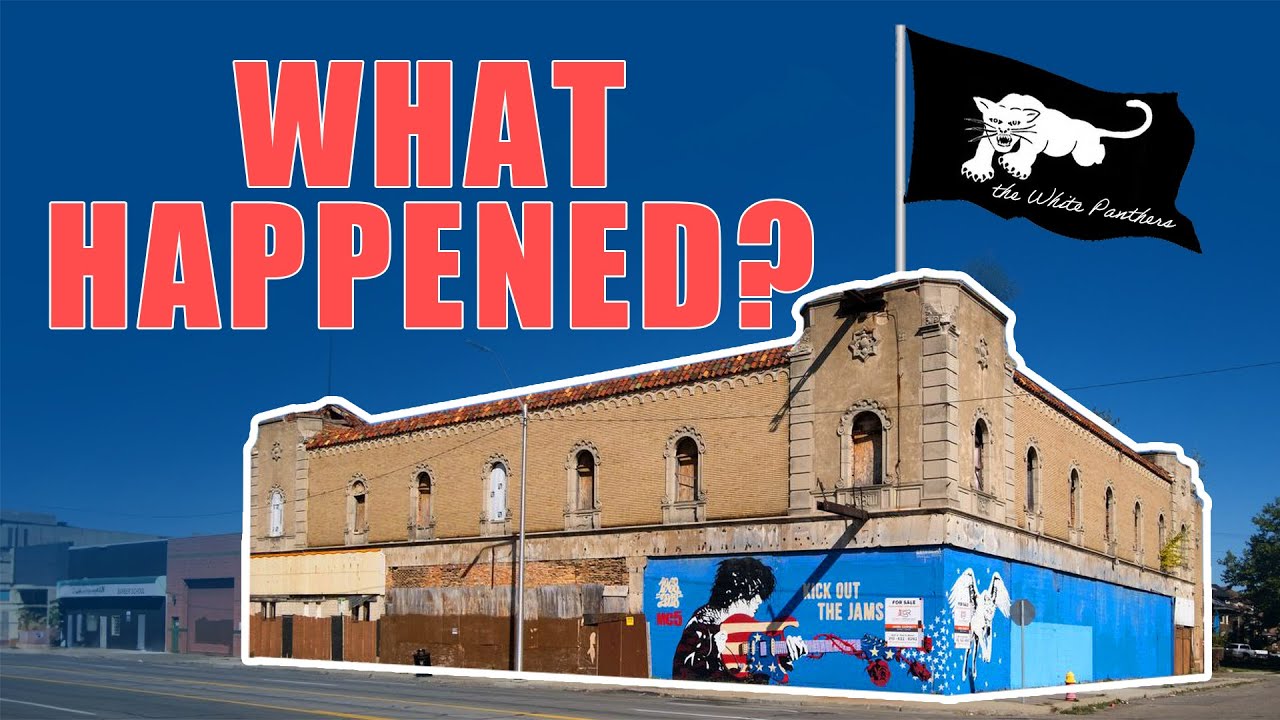 Рок-н-ролльный дворец в Детройте рушится | The Grande Ballroom | Обновление 2025 года