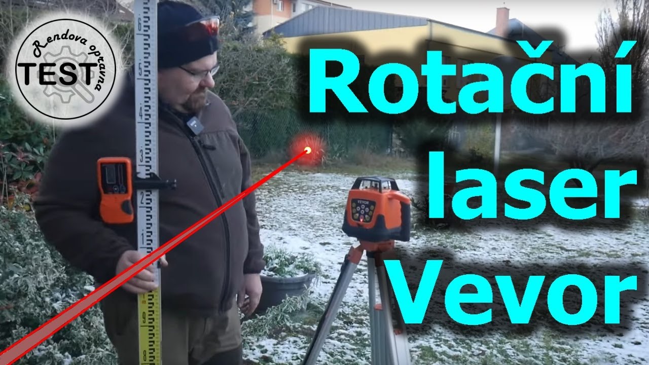 Rotační laser Vevor