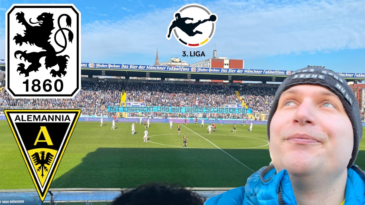 Great Weather, Crazy Calls & 4 Goals I 1860 Munich 2-2 Alemannia Aachen Vlog #roadto800