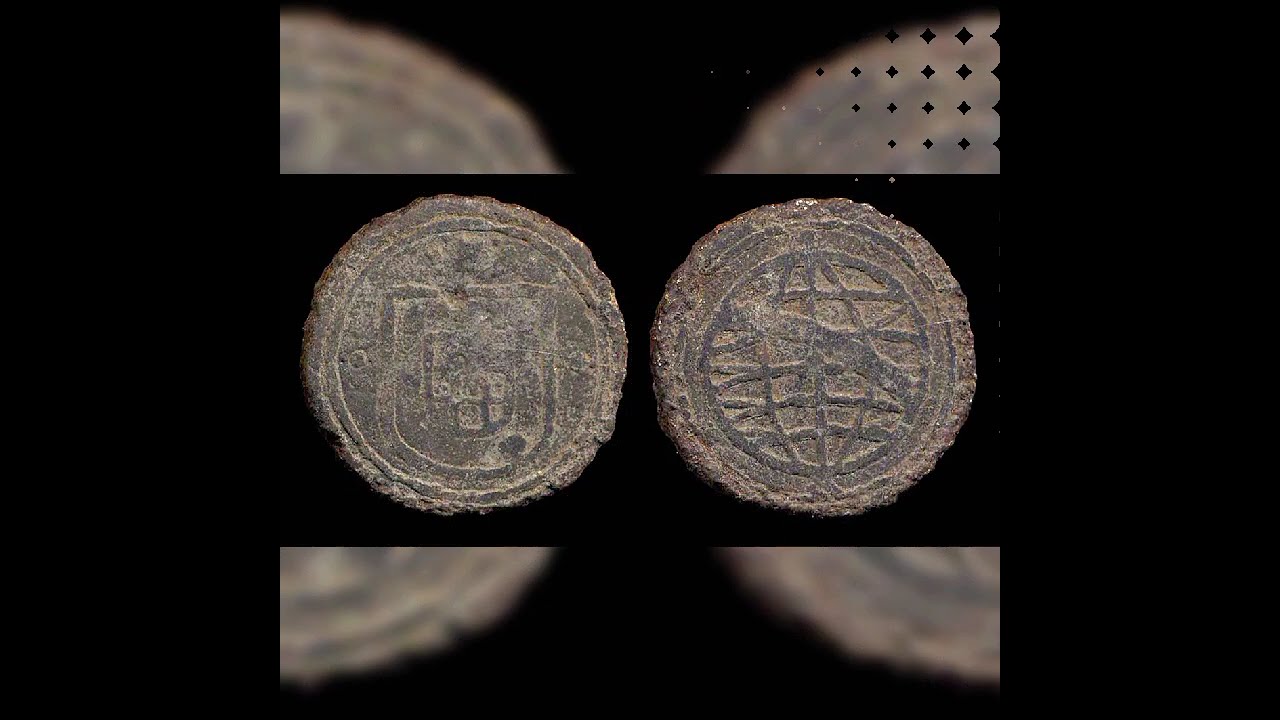 SYILING TIMAH 1521 - 1557 PORTUGIS / MELAKA (BASTARDO JOAO III)