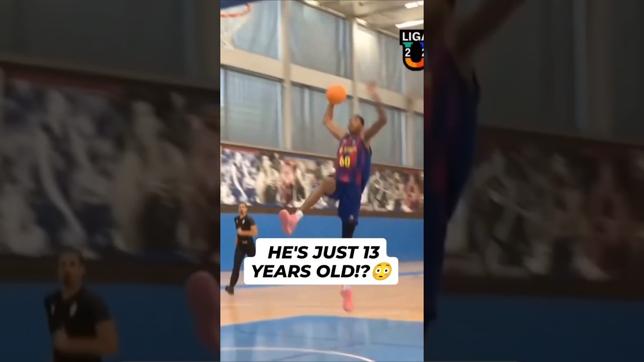 13-year-old Mohamed Dabone is simply UNREAL 😱 #basketball