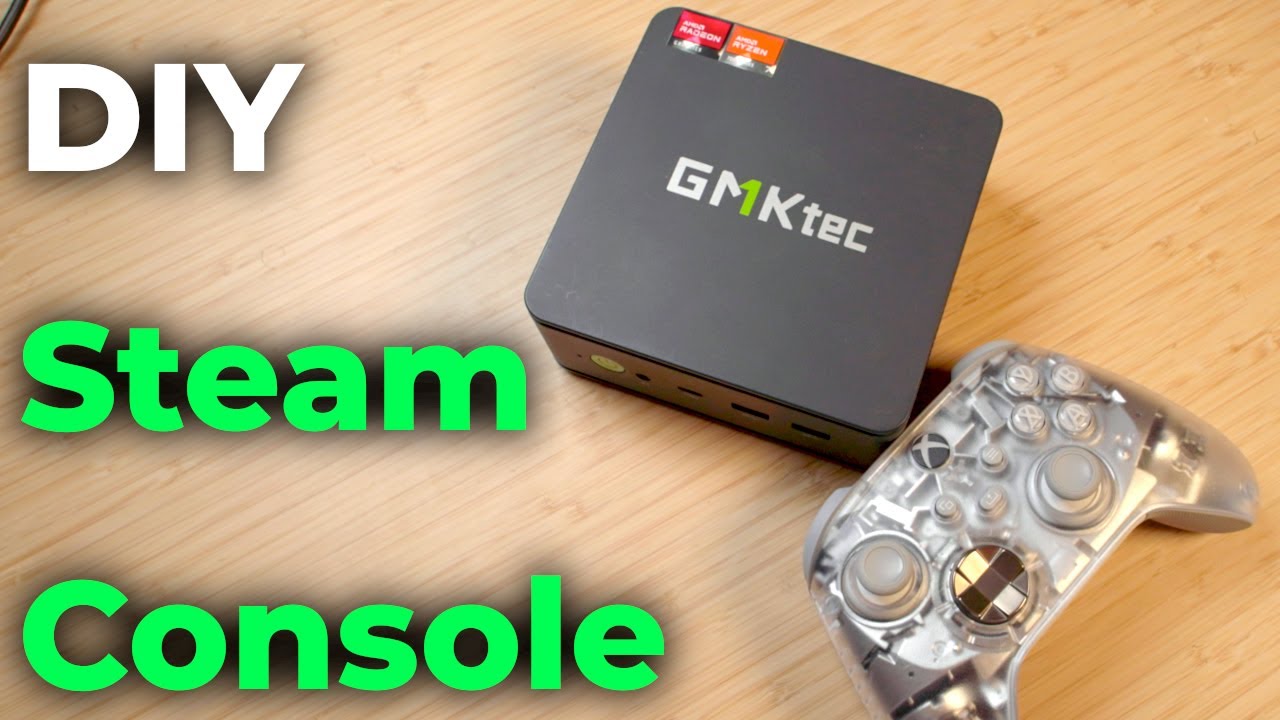 Превращаем мини-ПК GMKtec K6 в консоль Steam!