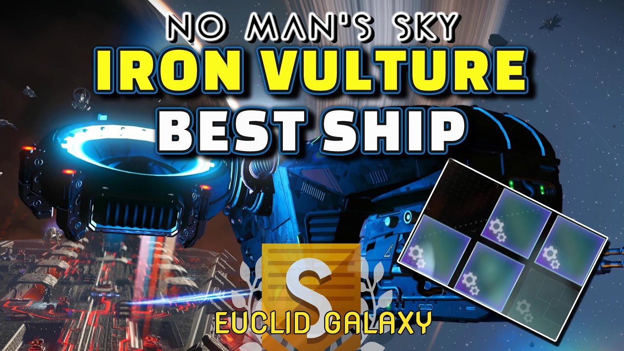Как получить лучший корабль Iron Vulture в No Man's Sky ADRIFT | 4 слота Supercharged