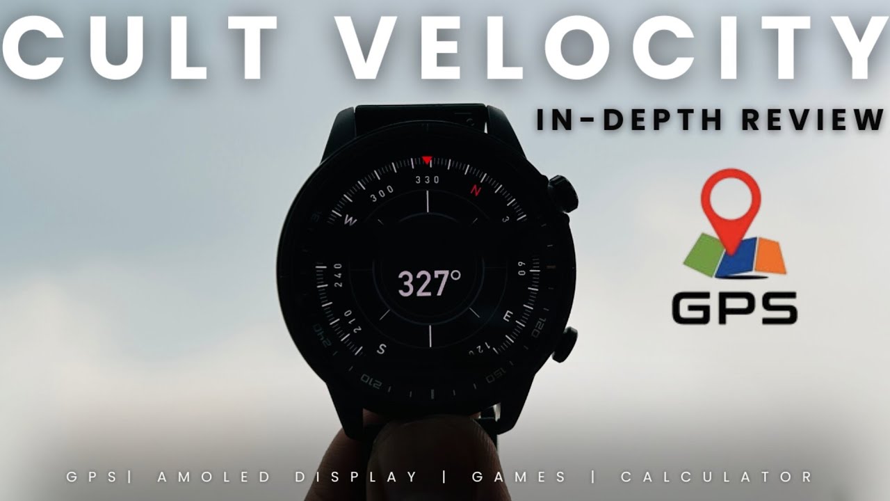 Tested GPS Amoled Display Smartwatch • Cult VELOCITY Review & Unboxing | Newlaunch 2024 | Cultsport