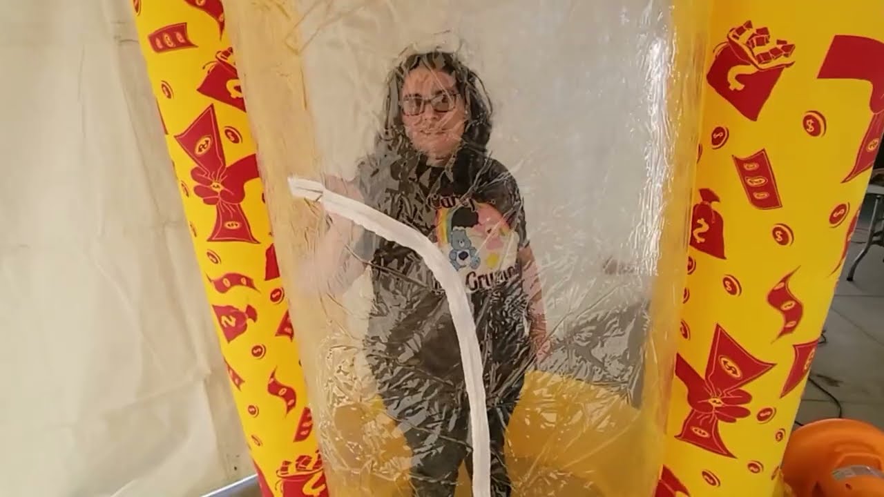 Inflatable Cash Cube Booth