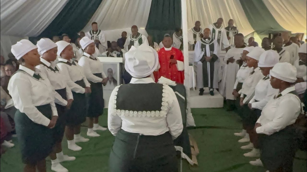 RBCCZ: The funeral service of the late Mrs. N Nombila in Goso eNgcobo part 1