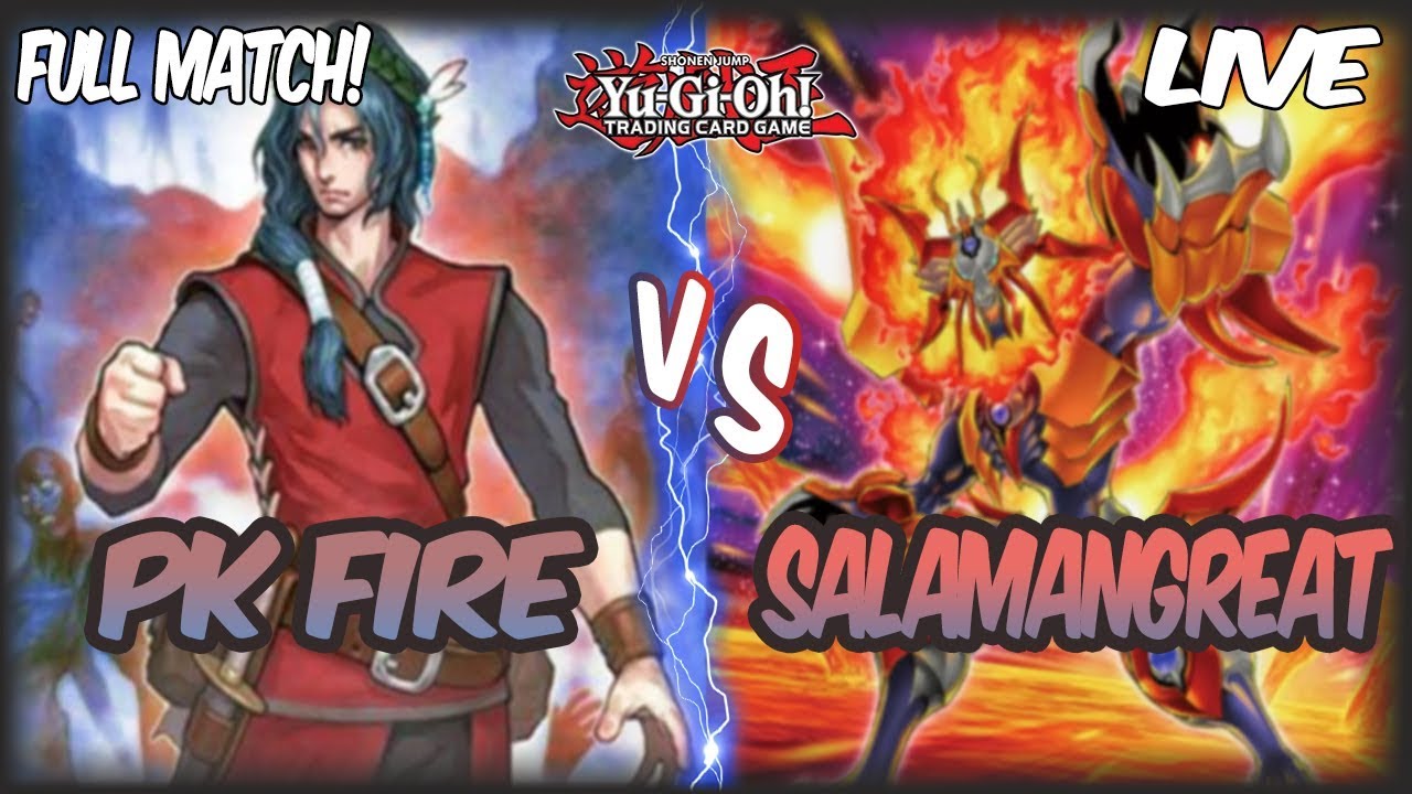 Yu-Gi-Oh! Live Duel: Burning Abyss (Pk Fire) vs Salamangreat |May 2019!|
