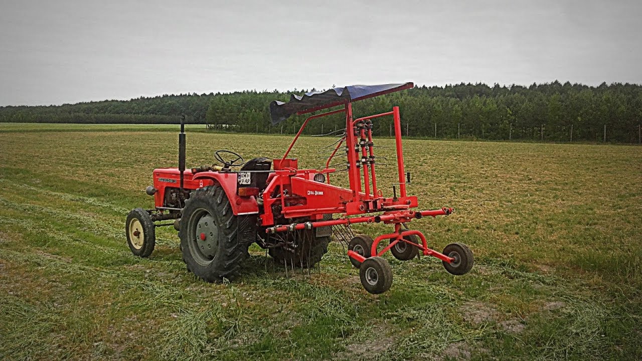 Zgrabianie Owsa ! Vlog#127 Rozkładanie Zgrabiarki Metal-Technik 3500 ! :D