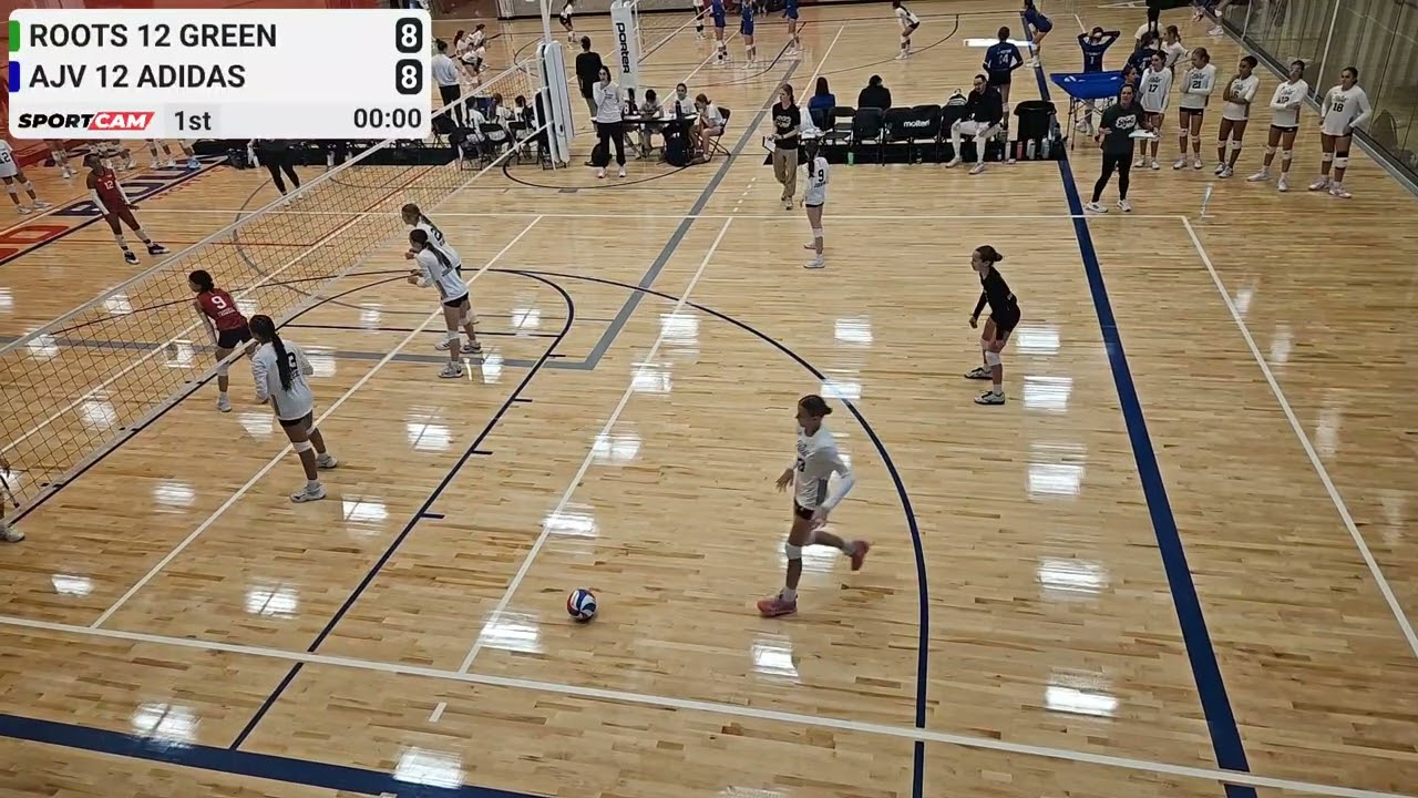 Tour of Texas Warm Up - Jan 2026 - Day 1. Roots 12 Green vs AJV 12 Adidas