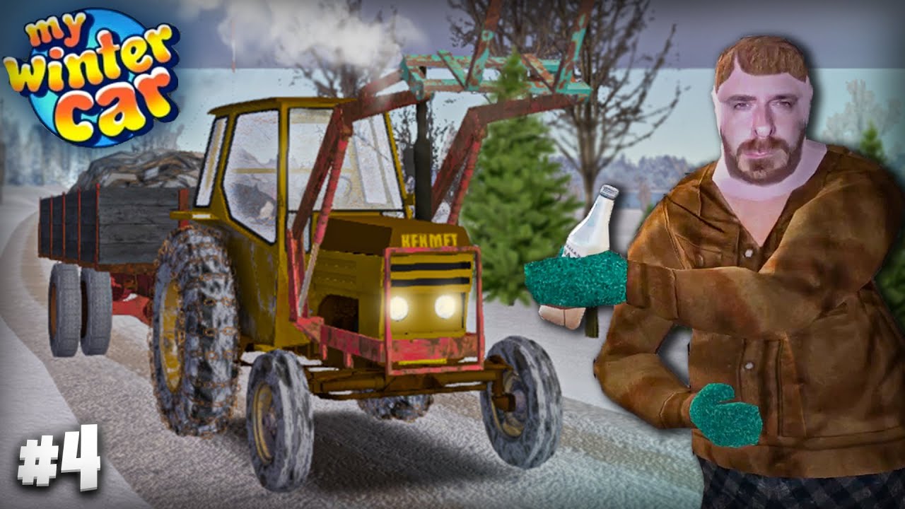ПРОДАЛ ДРОВА - ПОДНЯЛ БАБЛА! + открытие подарков! (My Summer Car - Зимний Сезон #4)