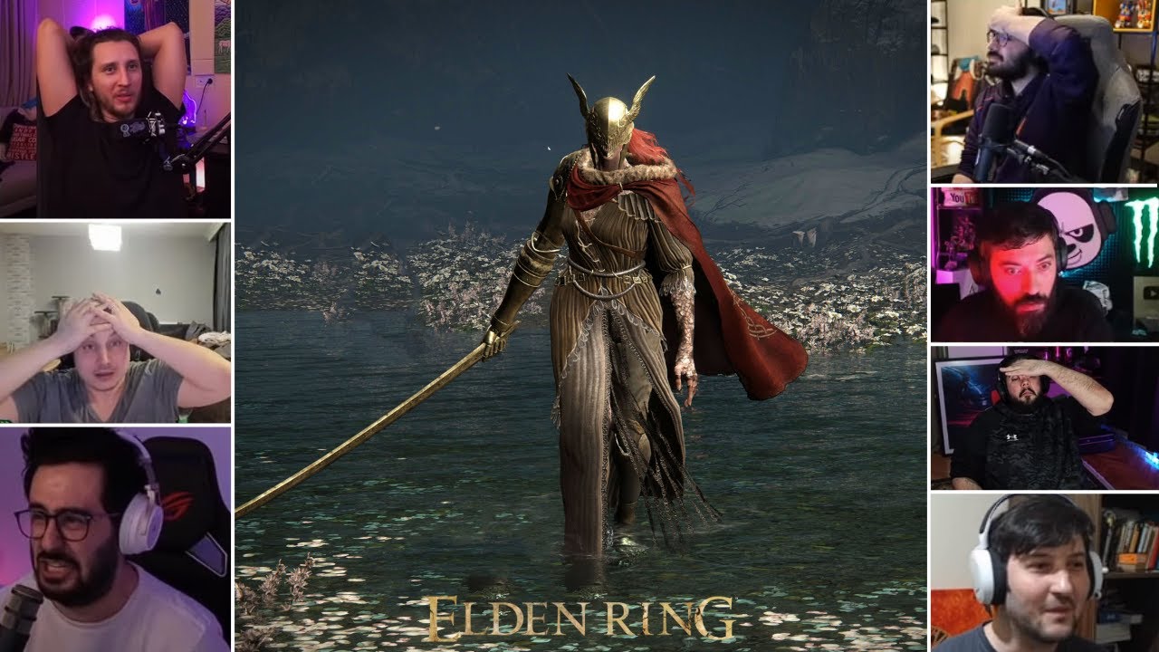 Yayıncıların Malenia Blade Of Miquella Boss Fight Tepkisi (Elden Ring)
