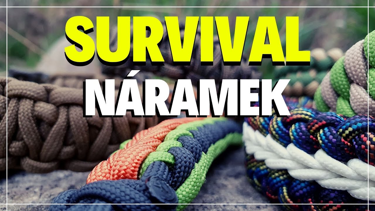 🧶 Náramek pro PŘEŽITÍ / Jak uplést DUAL COBRA + zajímavosti